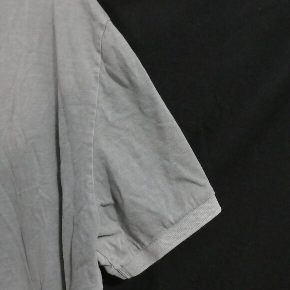 CALVIN KLEIN | XXL | Classic Grey Cotton Polo Shirt with Pocket - Picture 10 of 12